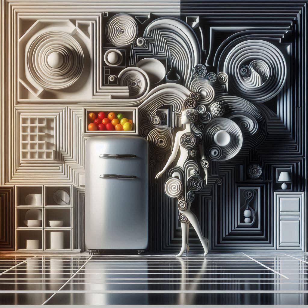 Fridge, Kandinsky style