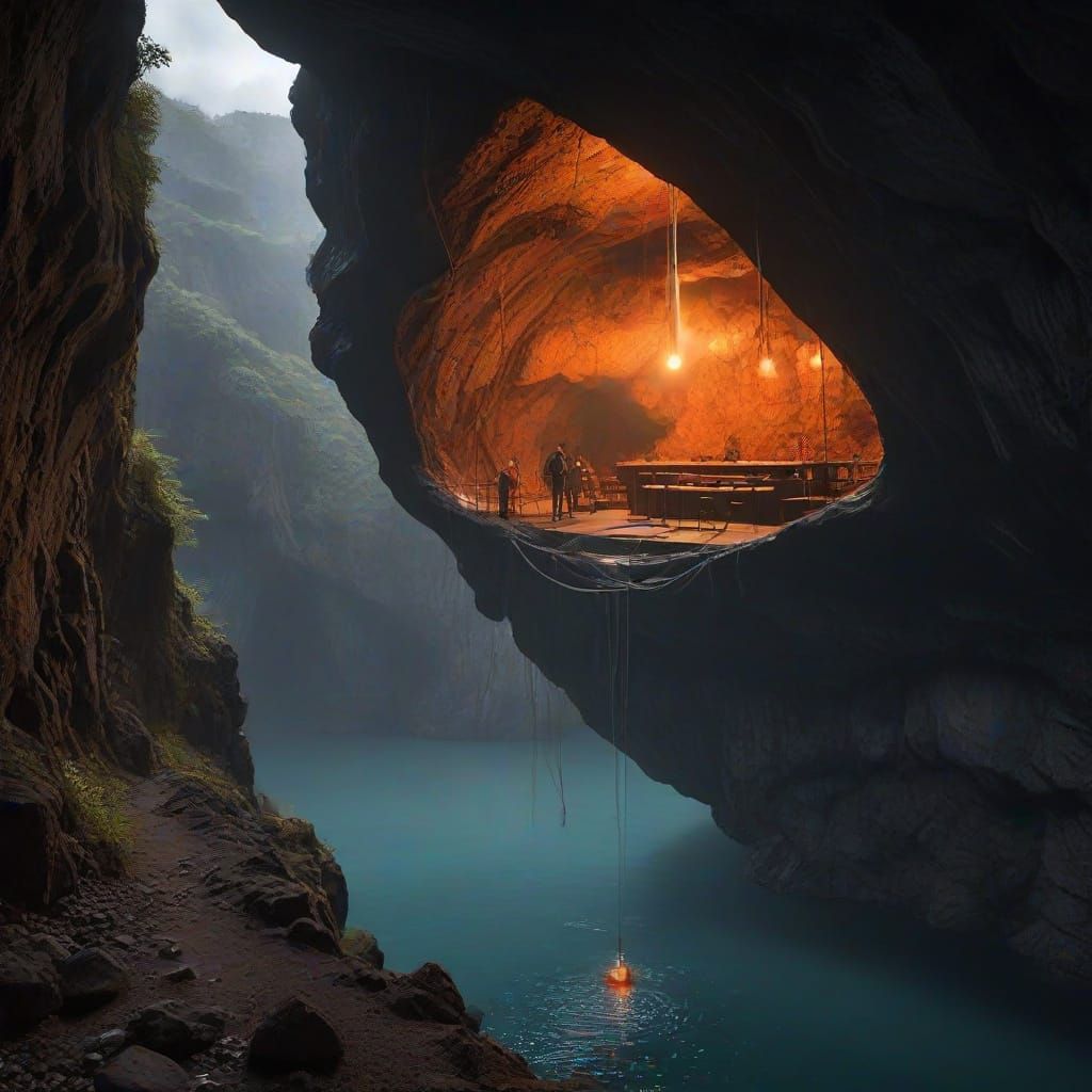The Floating Cave – A secret and mysterious reservoir located in a cave carved into the heart of an active volcano. The cave is connected on...