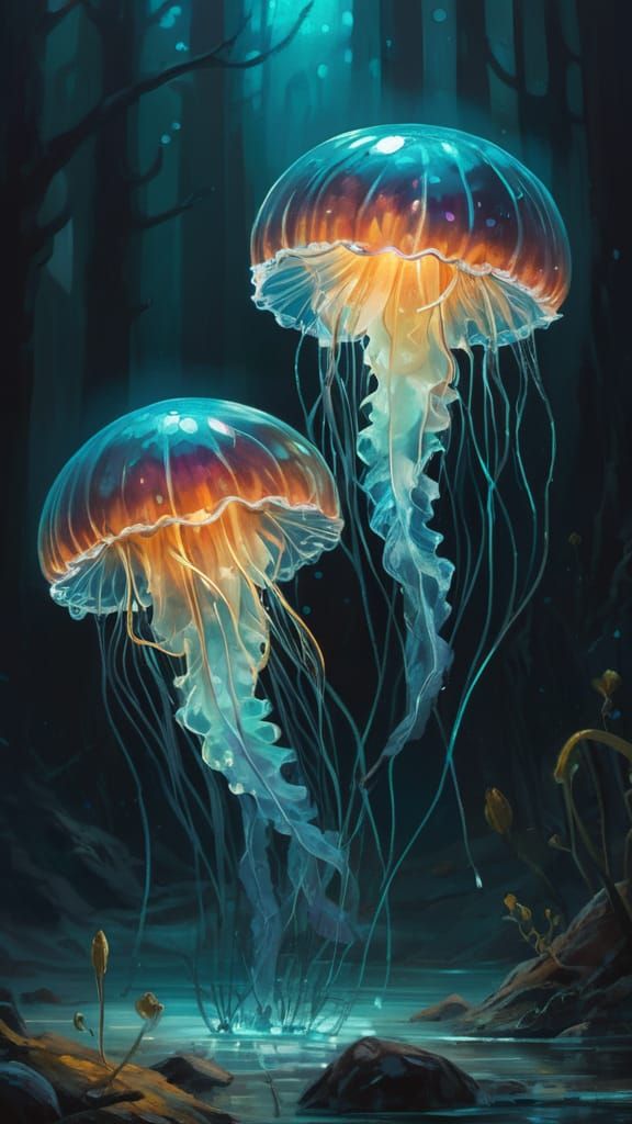 Forest jellyfish