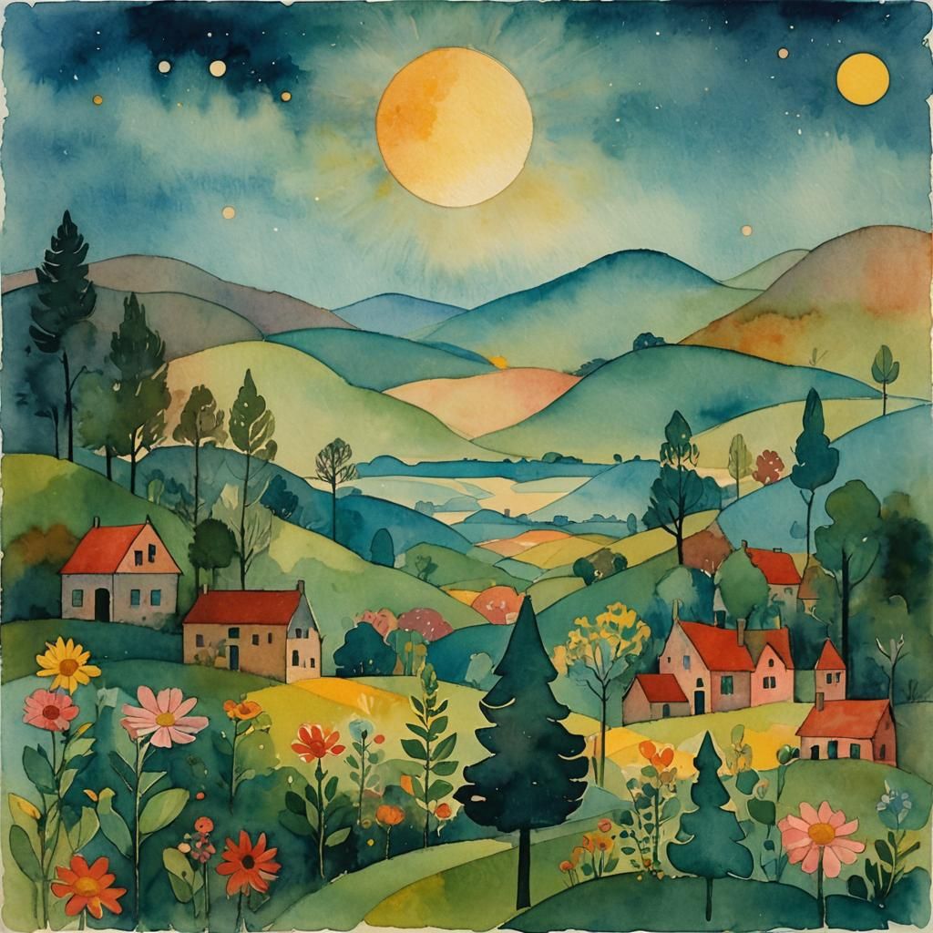 Dreamy landscape