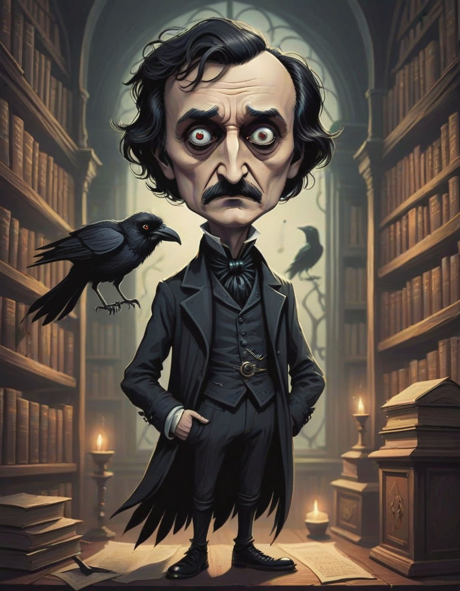 Quoth the Raven, "WTF?" by QueenQuill  by @QueenQuill