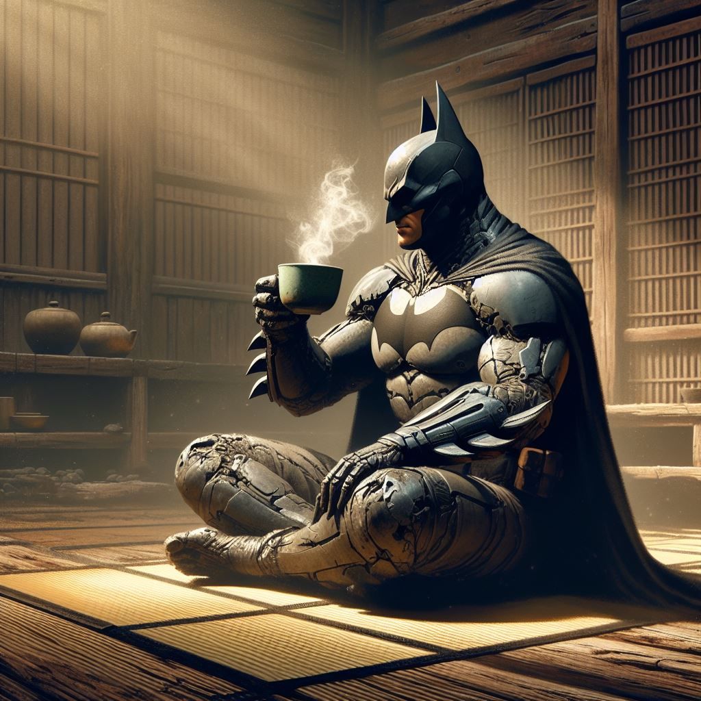 Tea Time for Batman