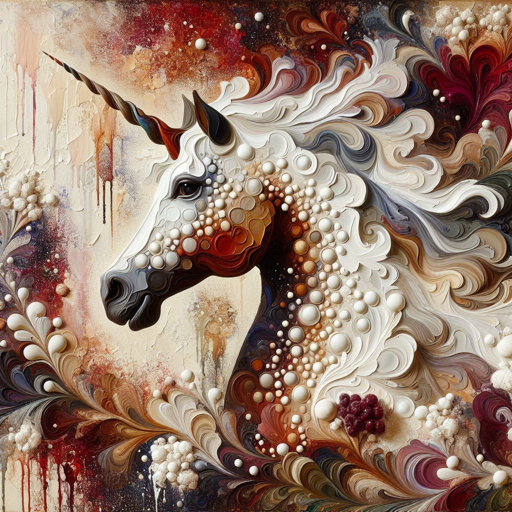 Impasto Unicorn -2