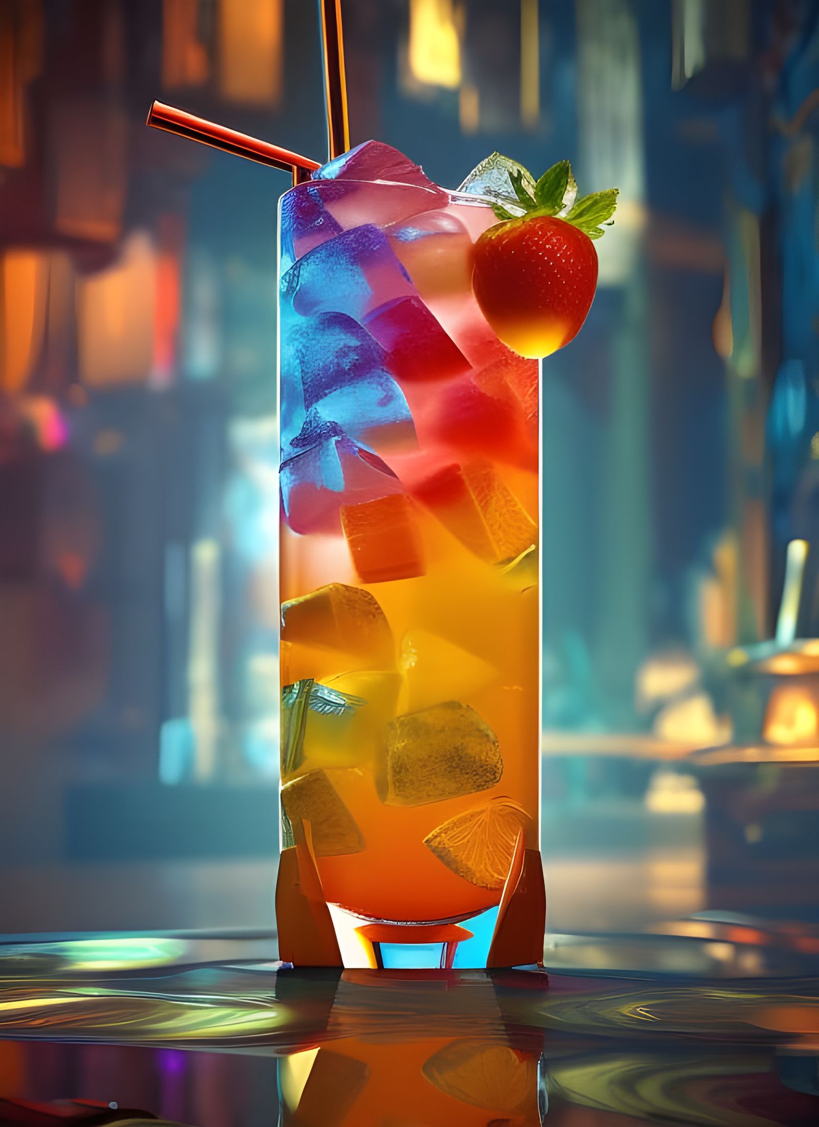 cocktail  by @Little fox