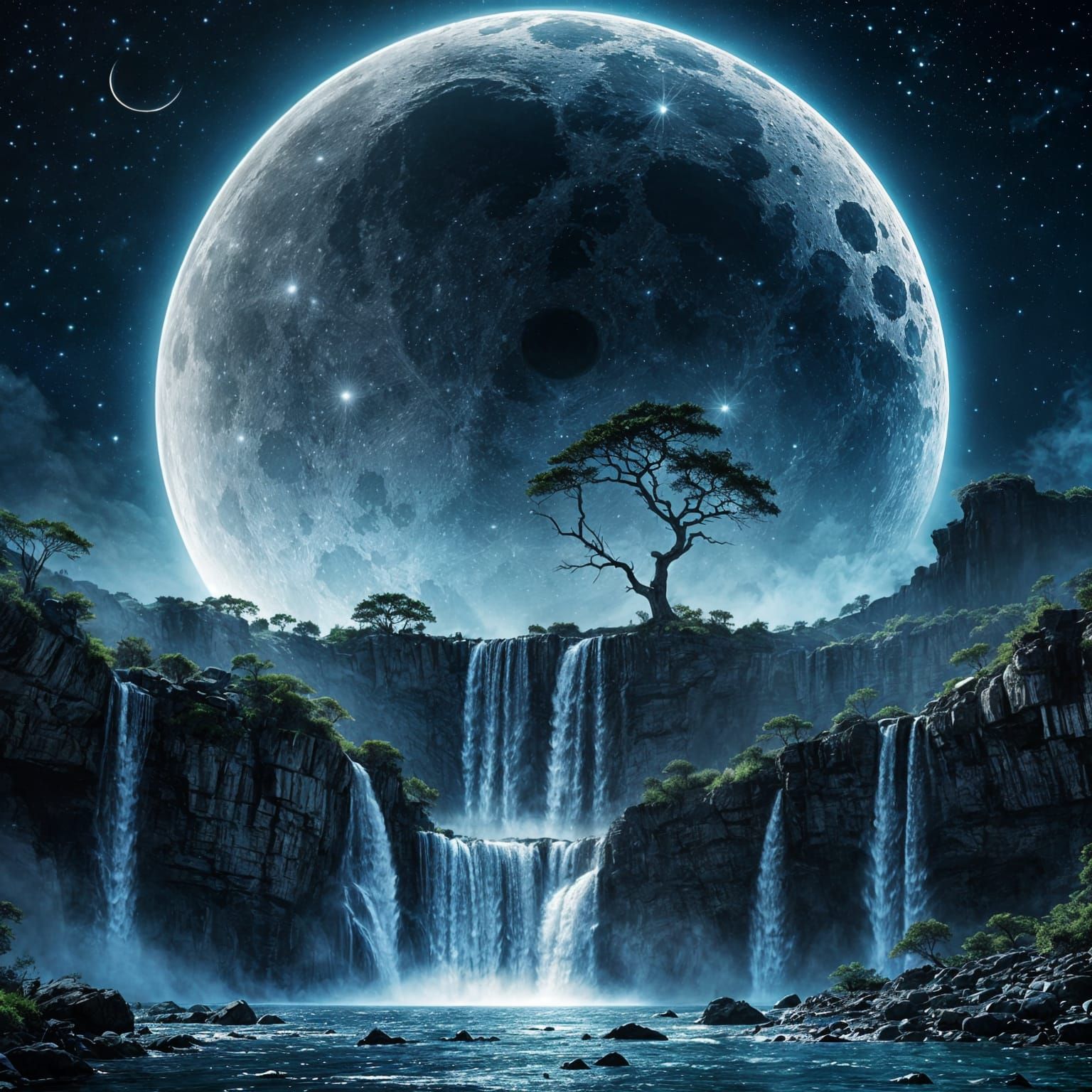 The Beauty Of The Moon   by @_falezhiagraphy_