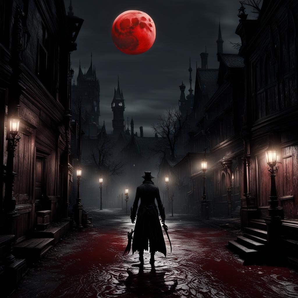 Bloodborne by Microsoft inc.  by @Nina