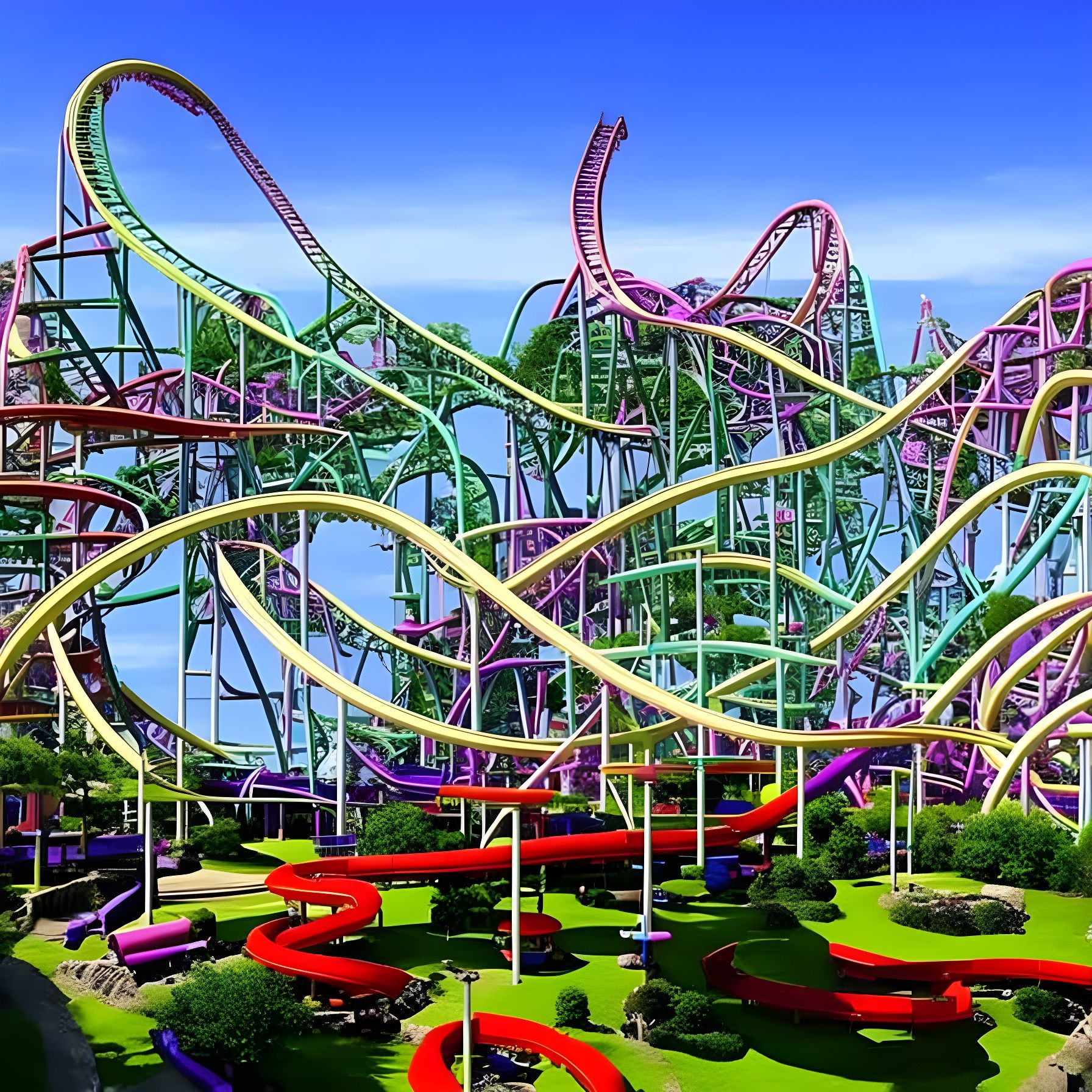 The coaster you can only ride once because SD2 Engineered It AI