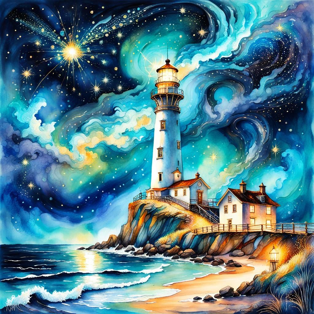 Midnight Light  by @Riah