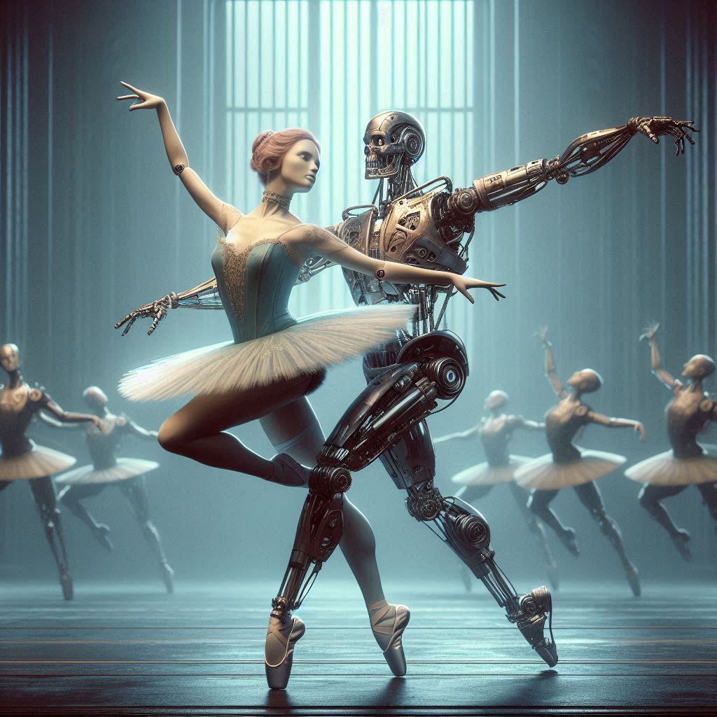 “Opera Cyborg Dancers in Action”