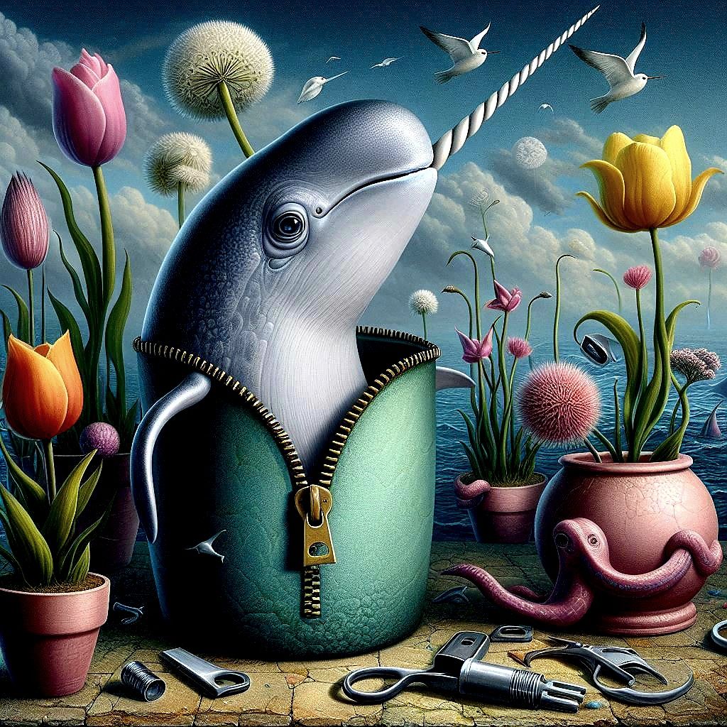 Absurd. That's the point