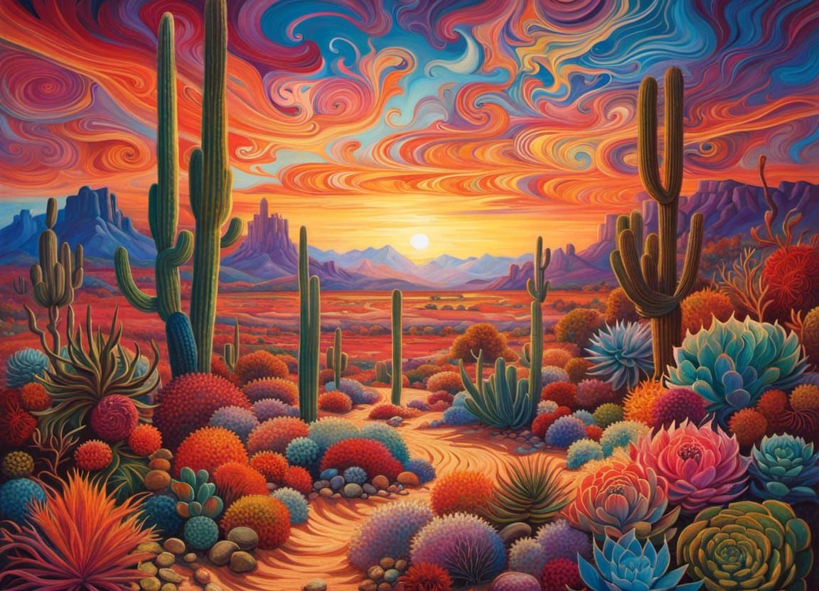desert sunset  by @shooflower