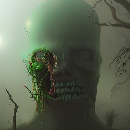 Floating Head AI Generated Artwork NightCafe Creator