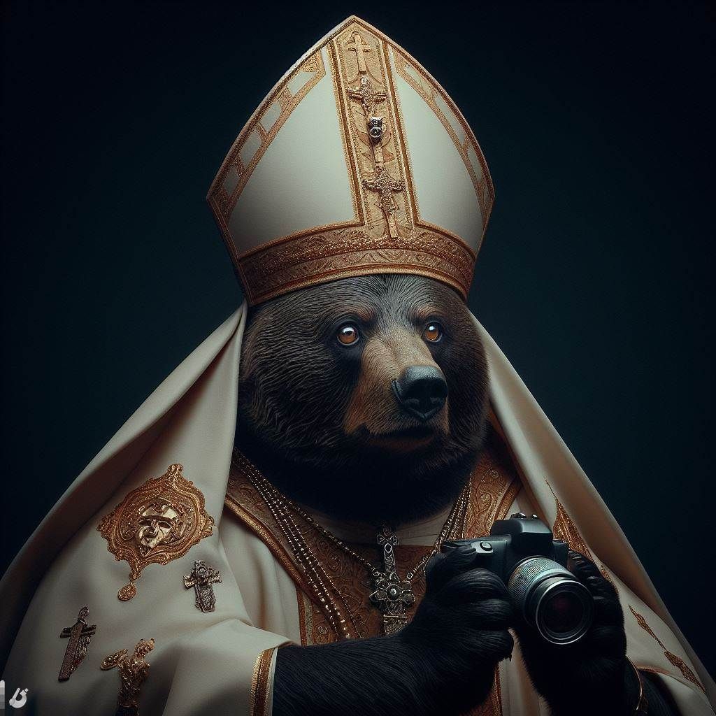 Dark Pope Obese Bear: "They say, pictures capture your soul....