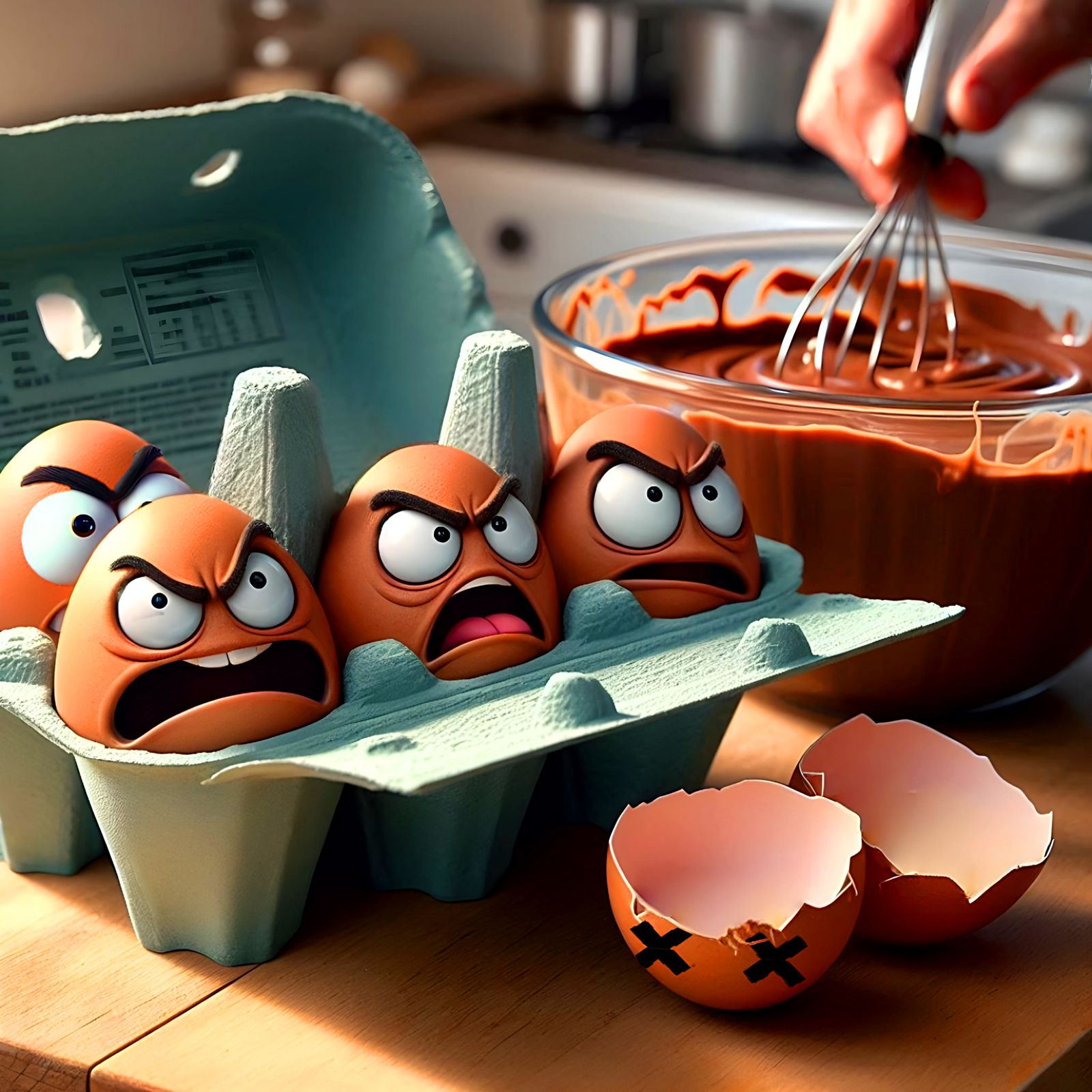 The Angry Egg Rebellion