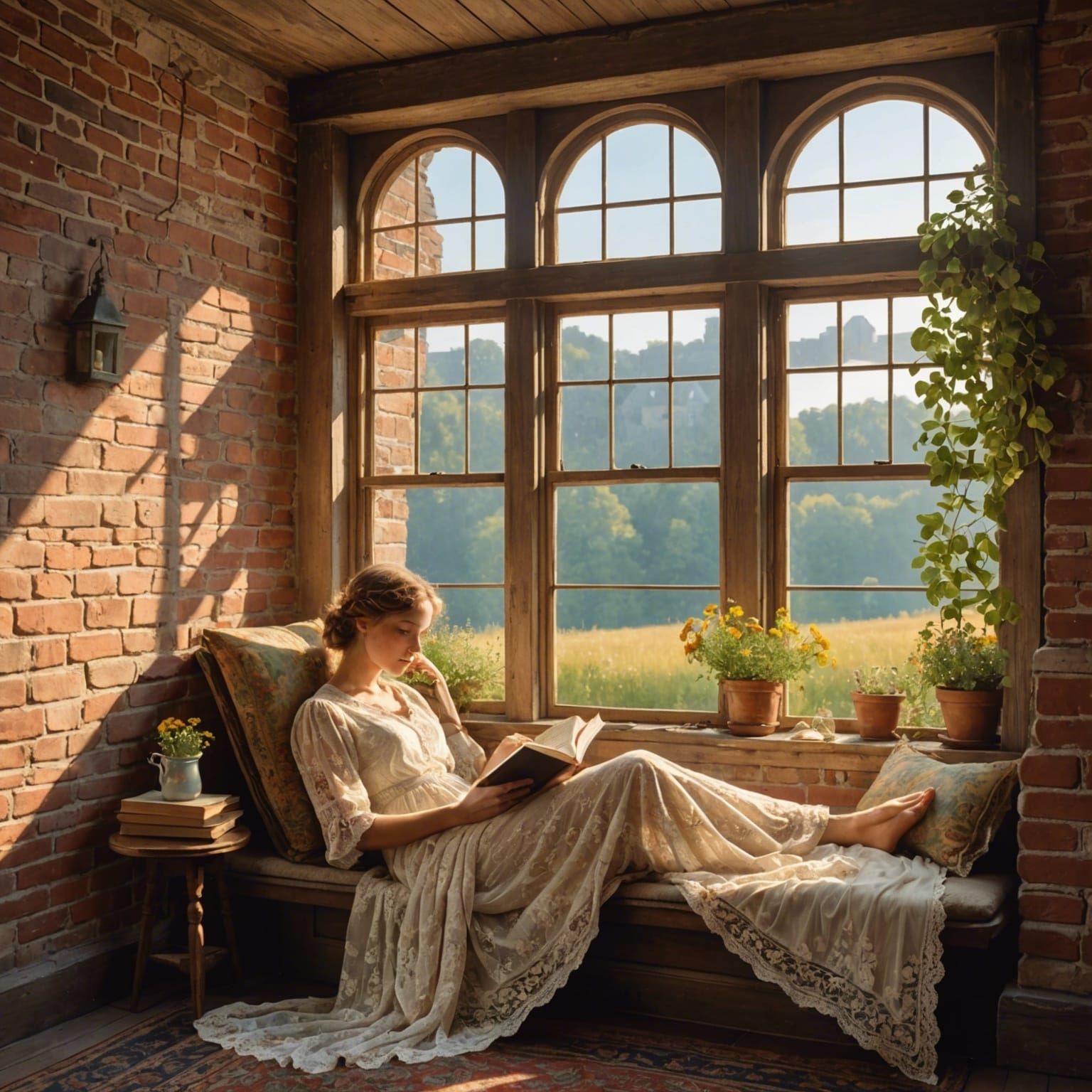 A peaceful day of reading