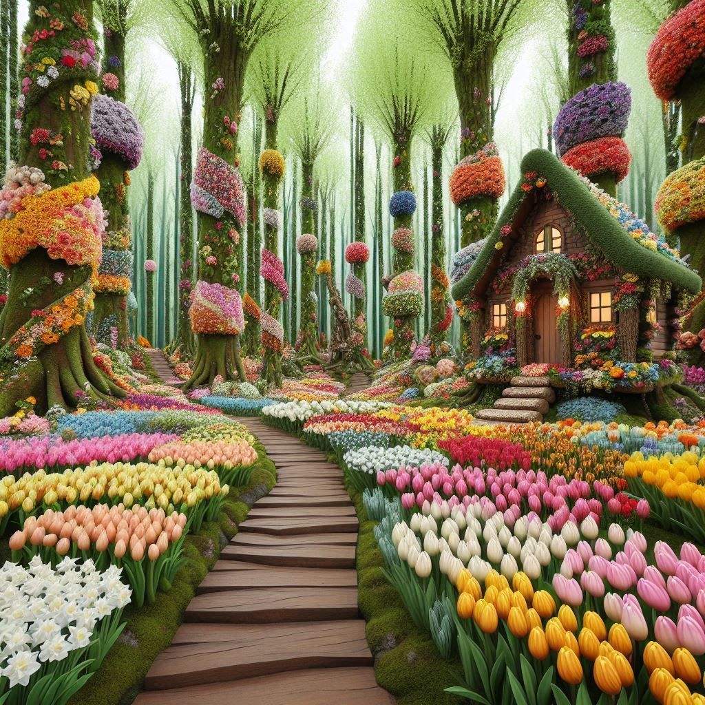 Wacky Woods and a house