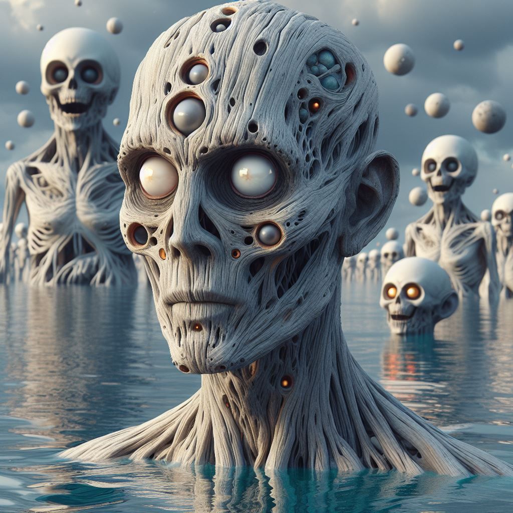 crawling humanoid monsters