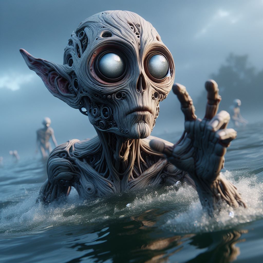 crawling humanoid monsters