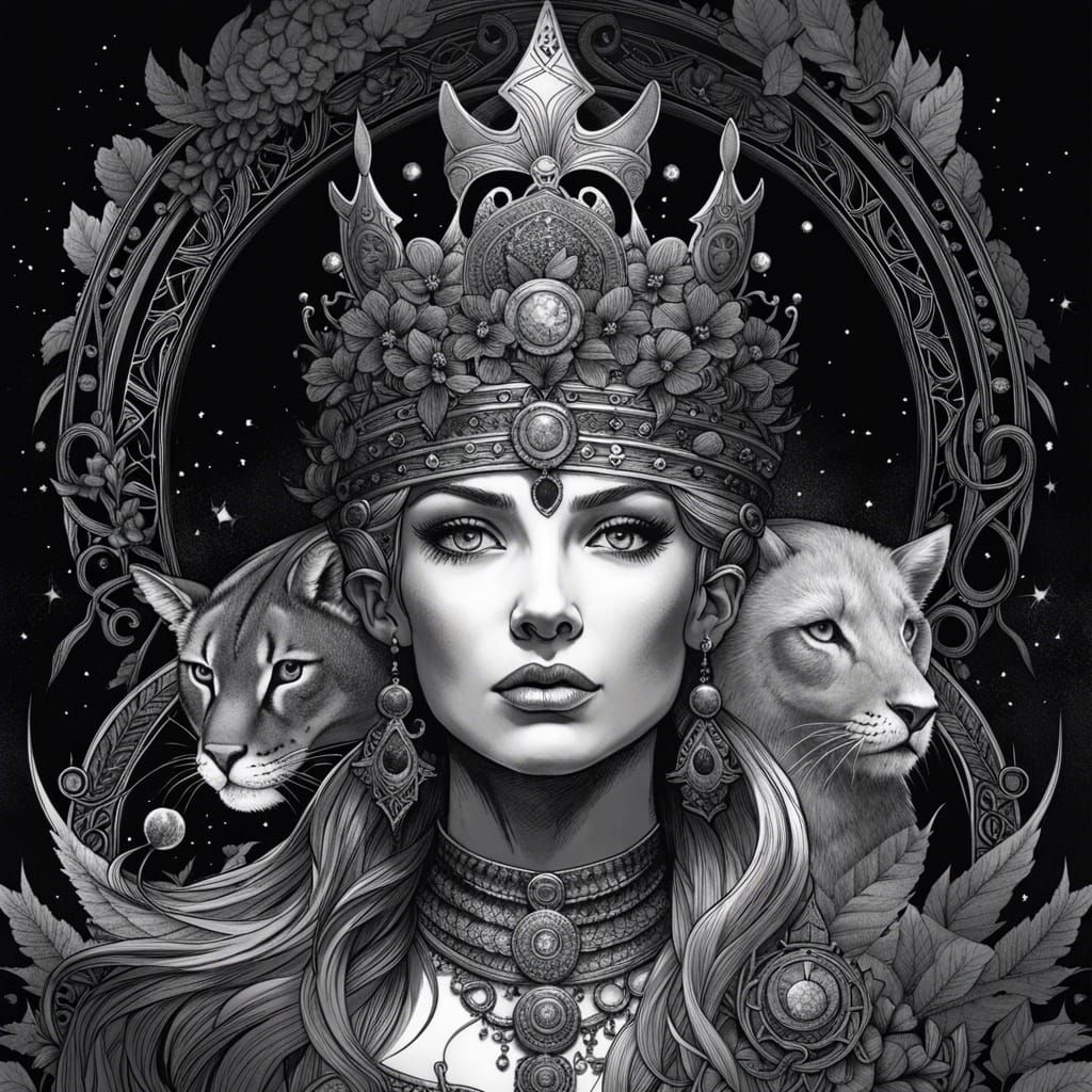 Queen Híličaʼ  by @kauri