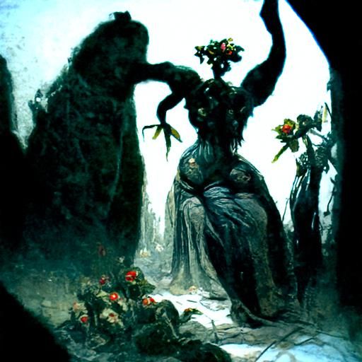 The Goddess of Flora, A Flower unrelenting in her obsessions