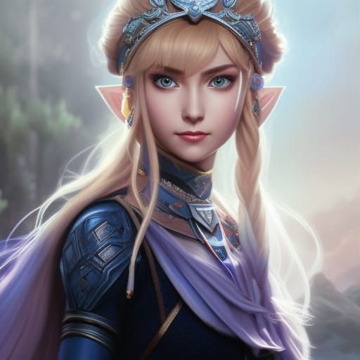 Zelda  by @Bere