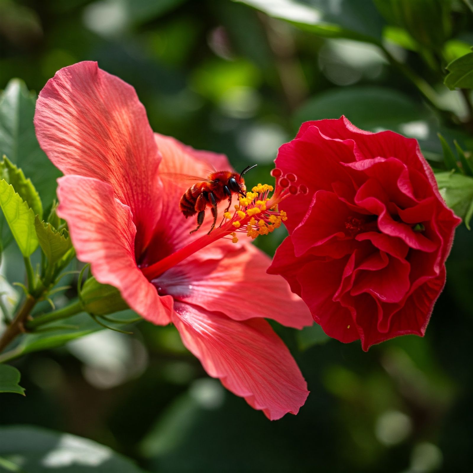 Color changing Hone bee