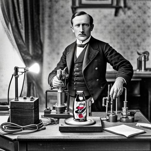 Henry J. Heinz junior inventor of electron flavored ketchup AI