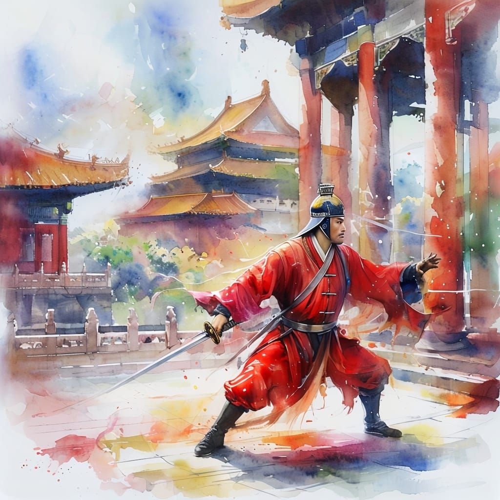 A Jinyiwei bodyguard of the Ming Dynasty Emperor