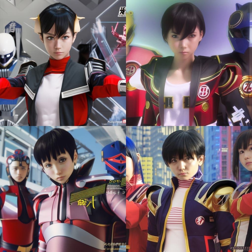 Kousoku Sentai Turboranger© by Japanese illustrator Artist: ...