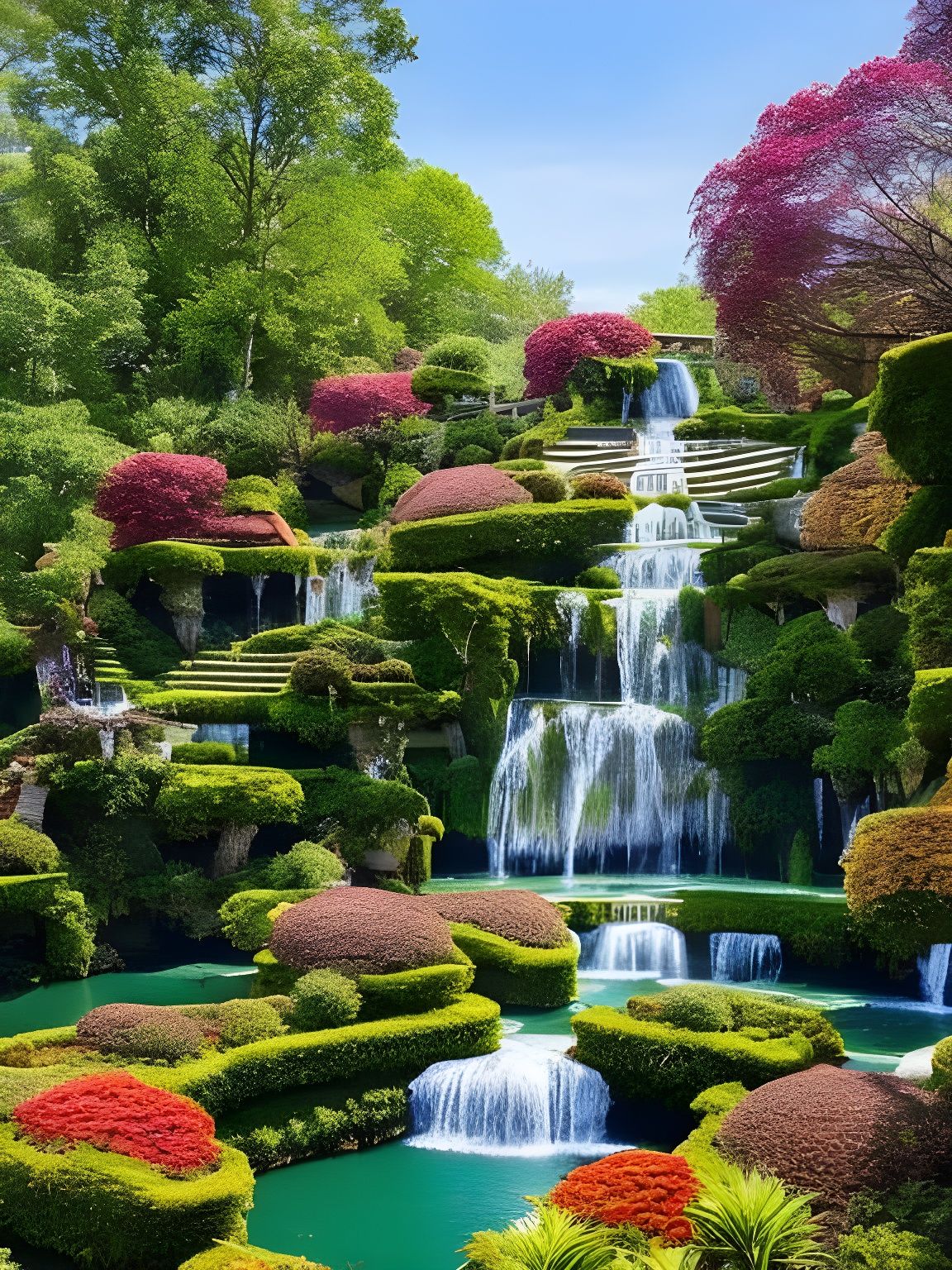 Waterfall Garden