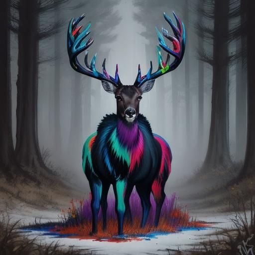 royal rainbow deer