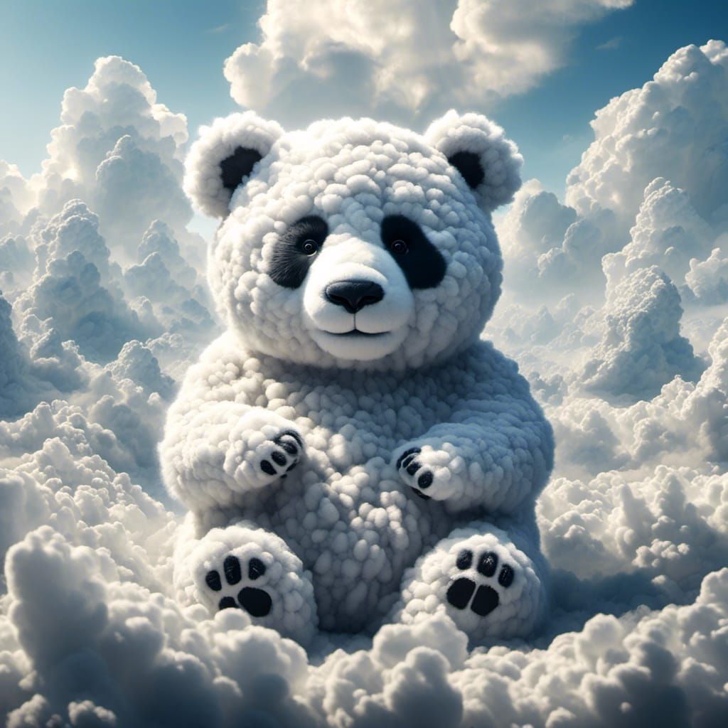 Baby panda bear