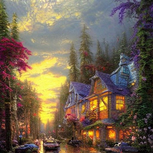 A Colorful Post Apocalyptic Wonderland