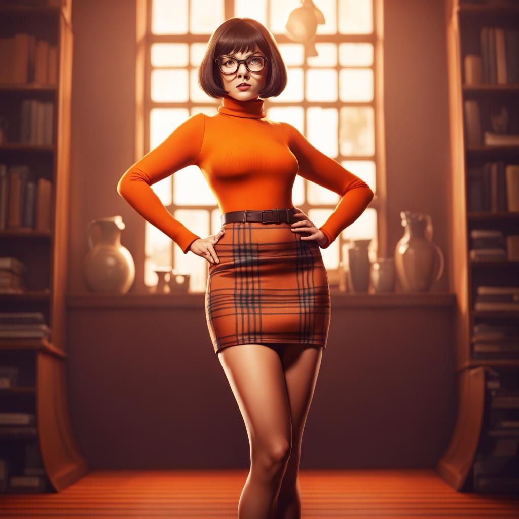 Velma Dinkley IRL #2 - AI Photo Generator - starryai