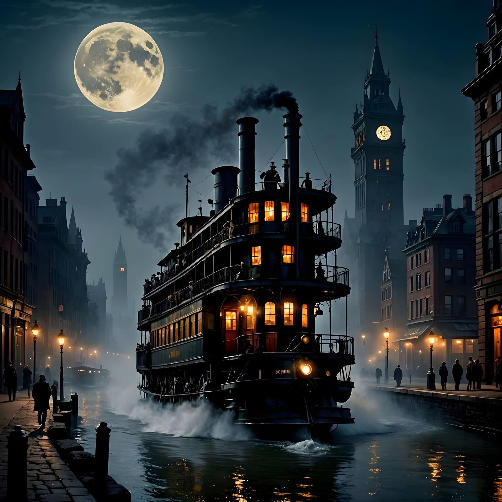 The tramp steamer sails into the city   by @Bob Z