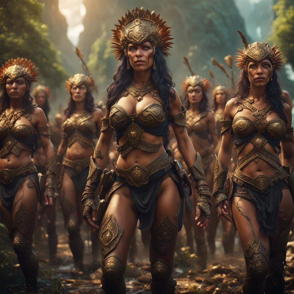 an army of amazon women