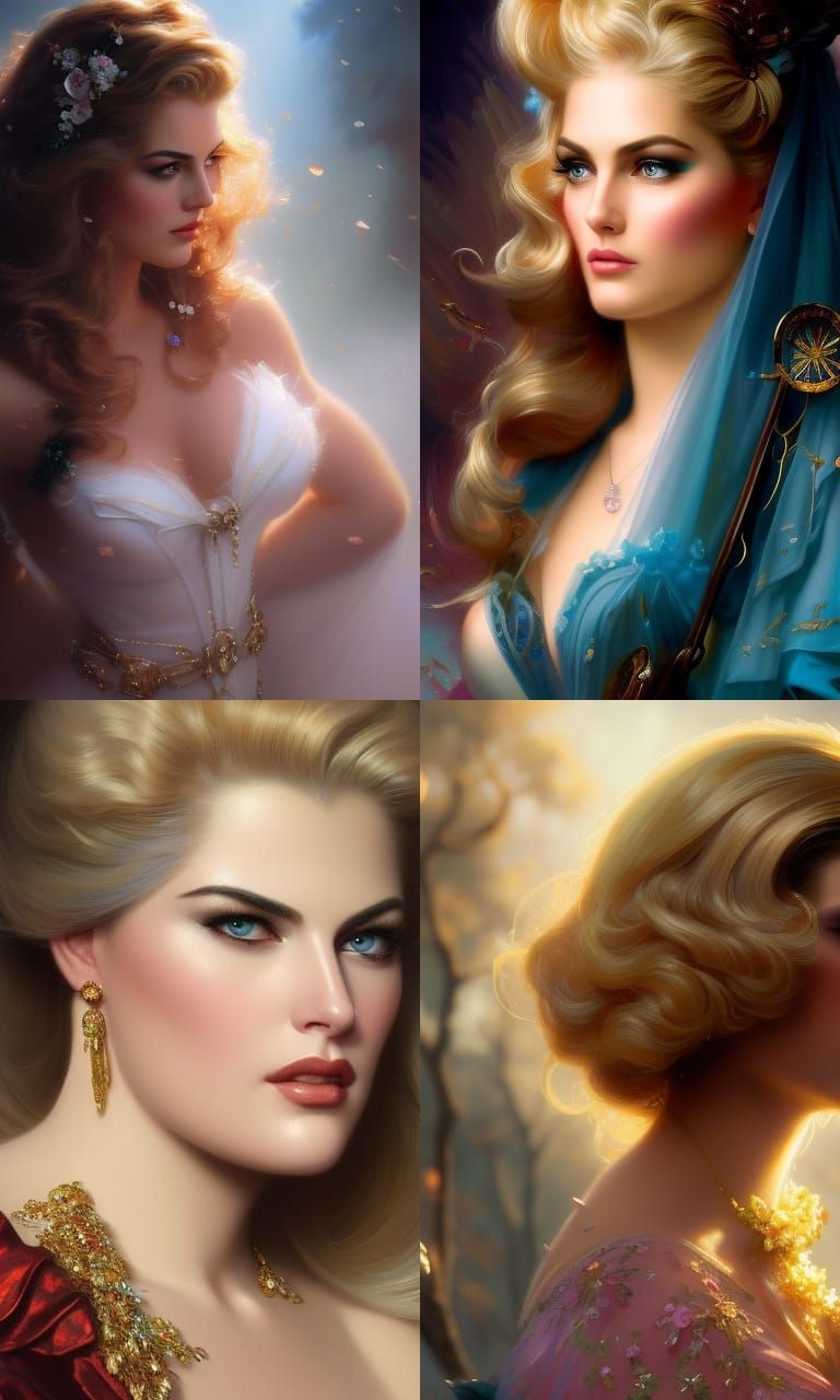 Anna Nicole Smith) as (beautiful young woman) - AI Generated Artwork -  NightCafe Creator