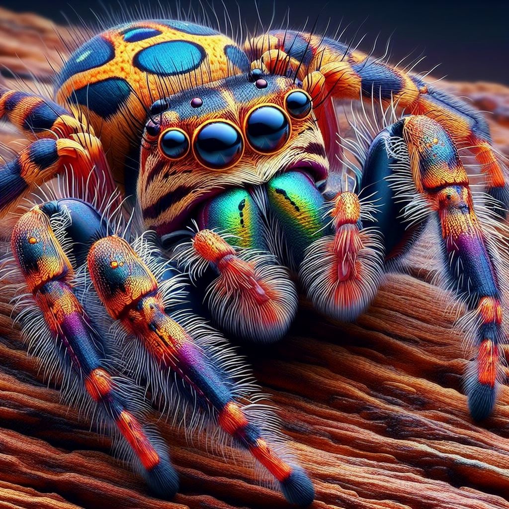 Peacock Jumping Spider