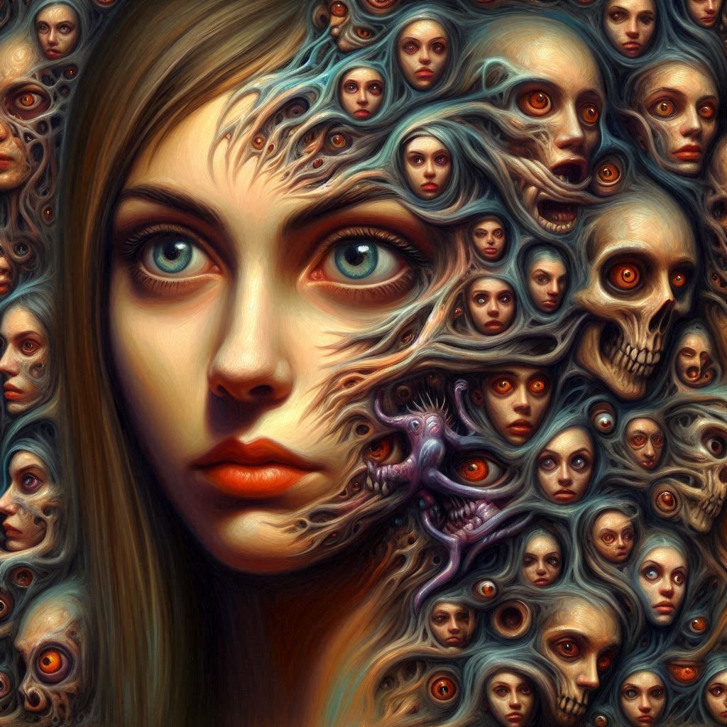 HORROR PORTRAIT  by @gladiator
