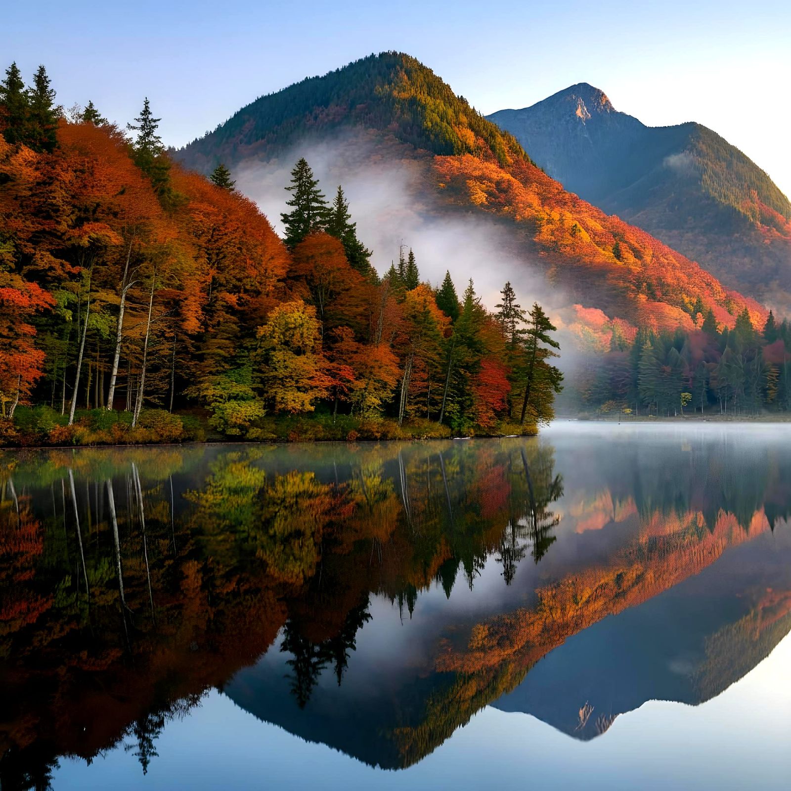 Misty Lake