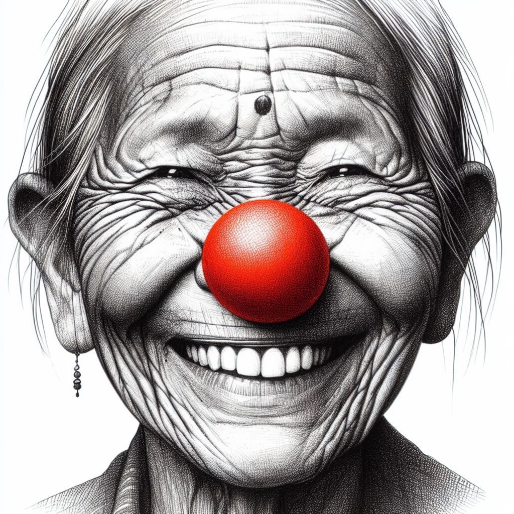 Red nose portrait series 1