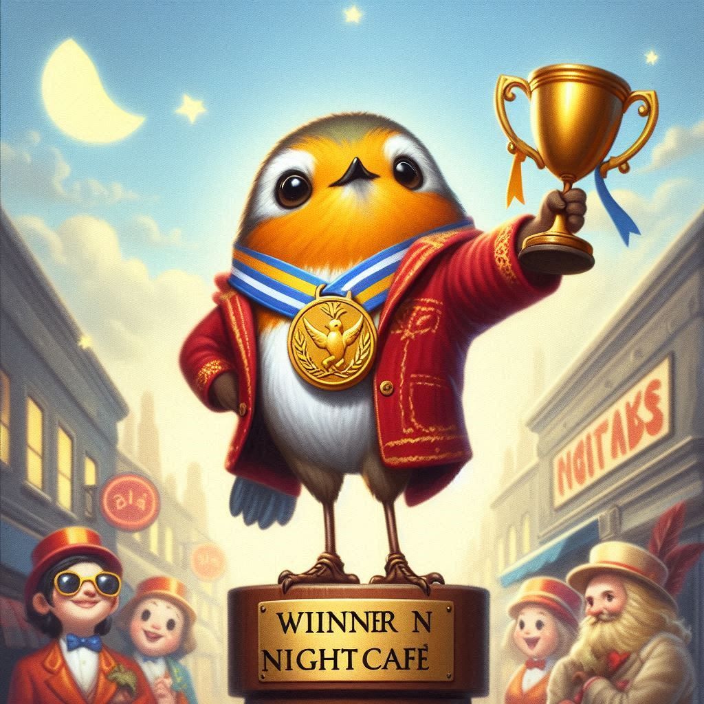 Winner on NightCafe!