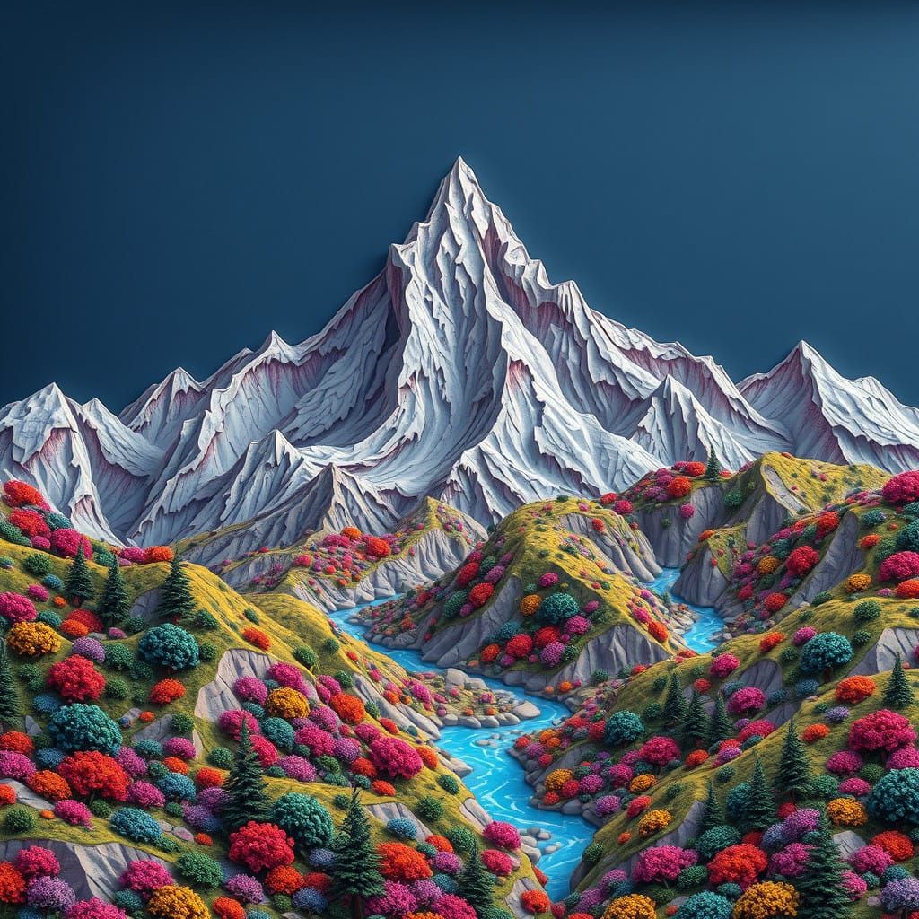 Mountains  by @Blacklakemermaid