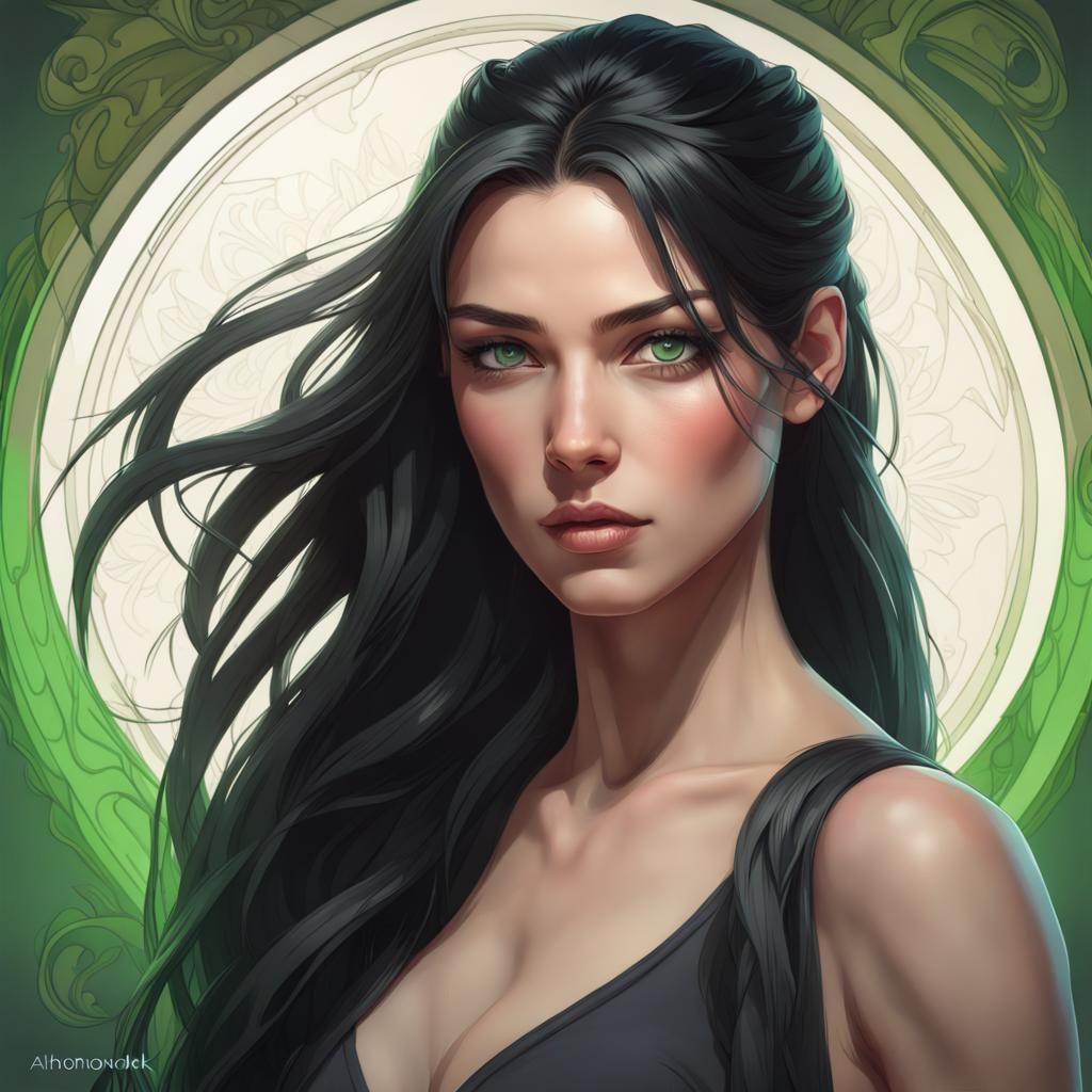 Portrait of a woman