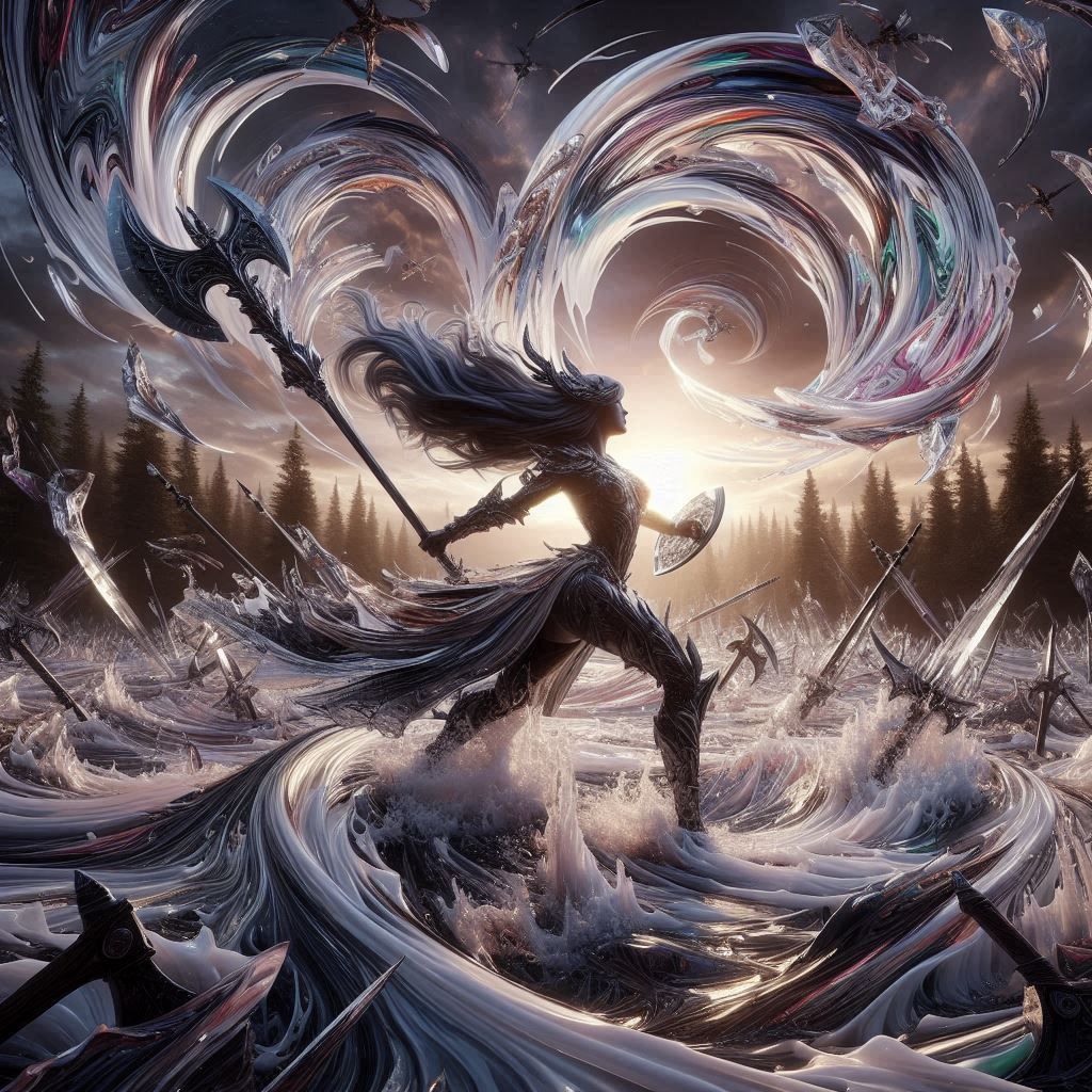 goddess of battlefields