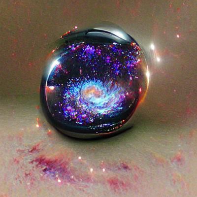 Galaxy in an orb