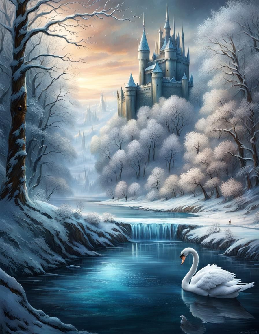 Riverscape   by @Mr Doodle