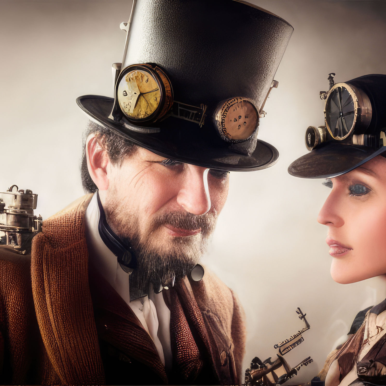 Steampuk Couple