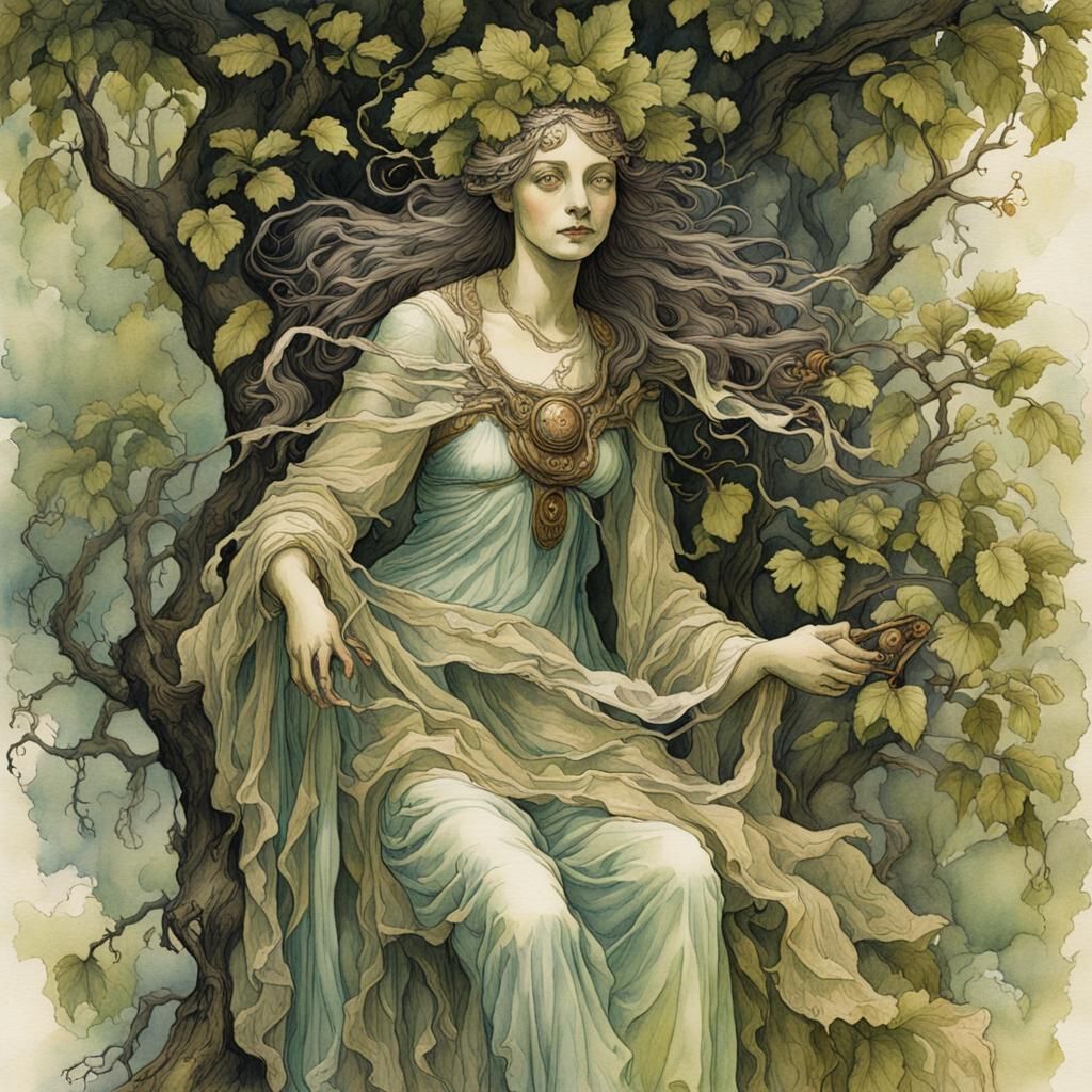 Morea is the name of another female dryad that lives on mulb...