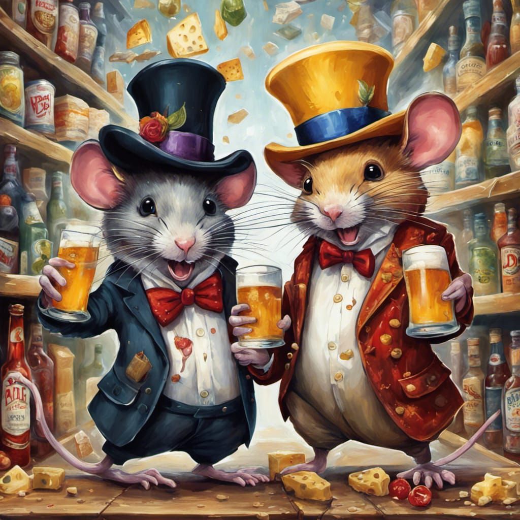 "We bought the goodies - come Party with us. There's no-one ...